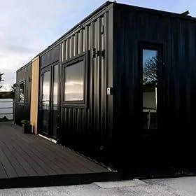 Container Tiny Home, Luxury Modern Prefab Insulated Home, Mobile Expandable Tiny House for Living with Customizable Design, Waterproof, Two & Three Room Options, Available in 20ft, 40ft Sizes.